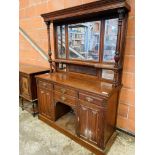 Edwardian mirrored sideboard