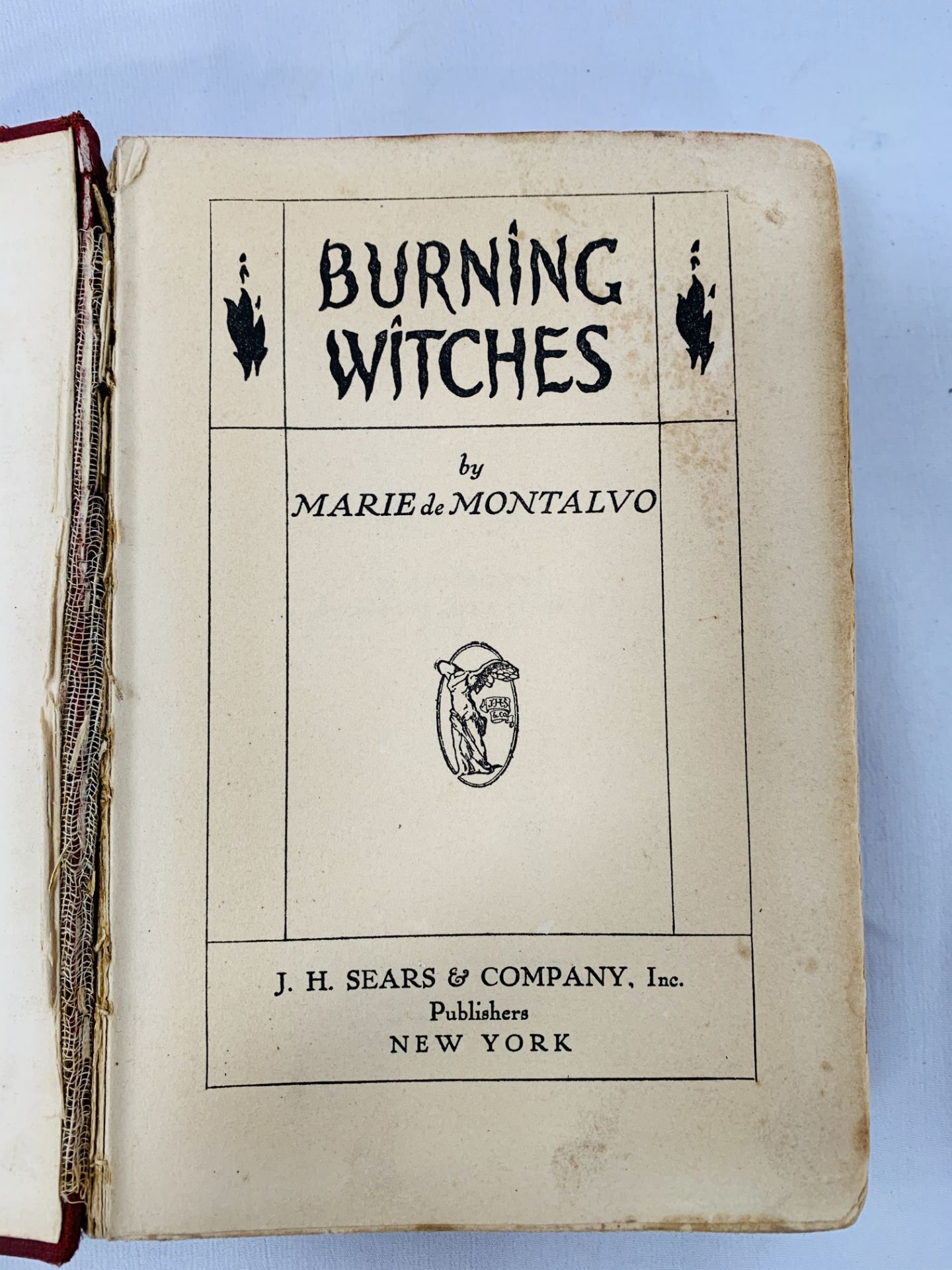 "Burning Witches" by Marie De Montalvo, published by Sears and Co 1927. - Image 2 of 2