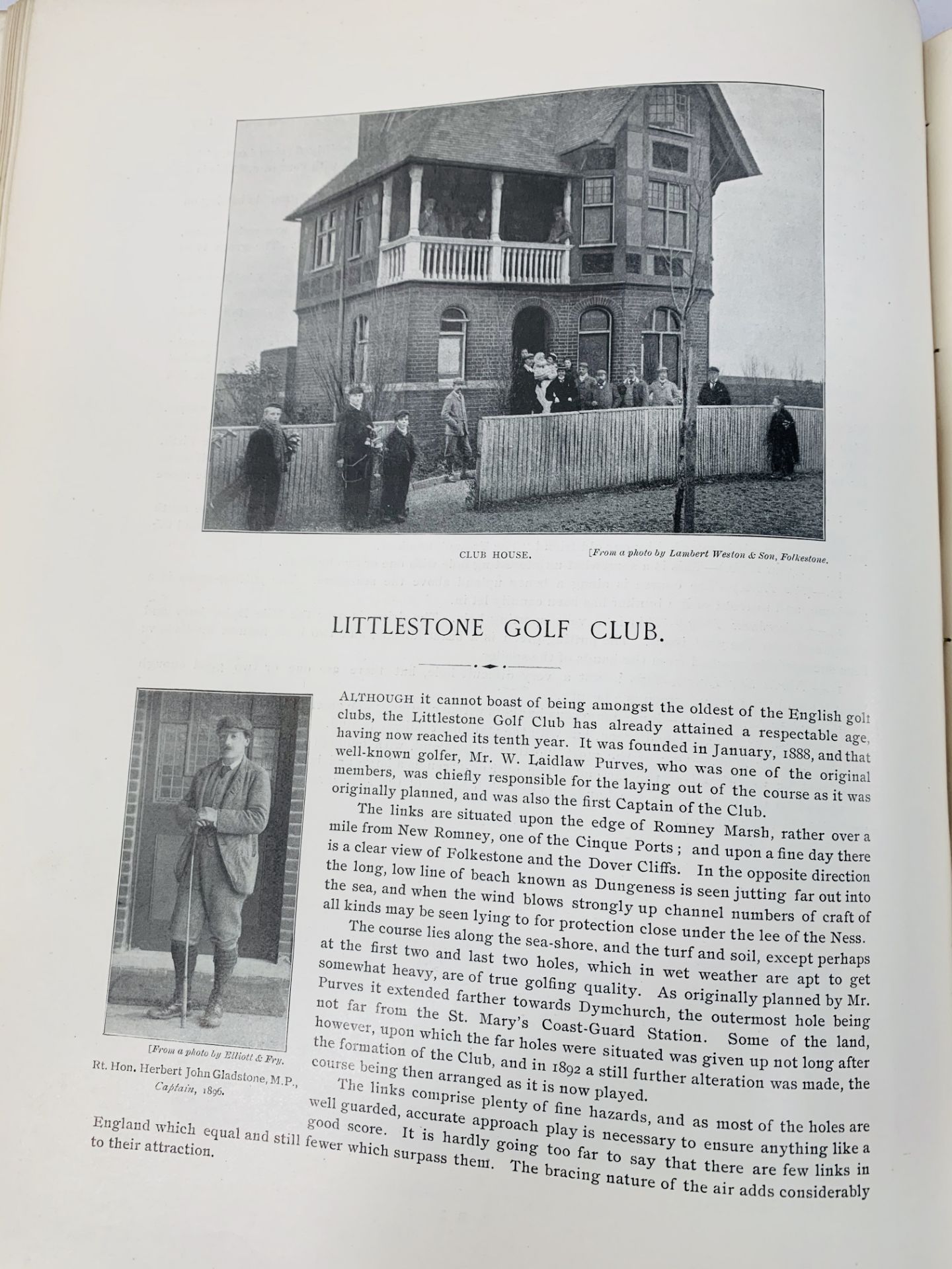 British Golf Links. A Short Account of the Leading Golf Links of the United Kingdom, by H Hutchinson - Image 4 of 4