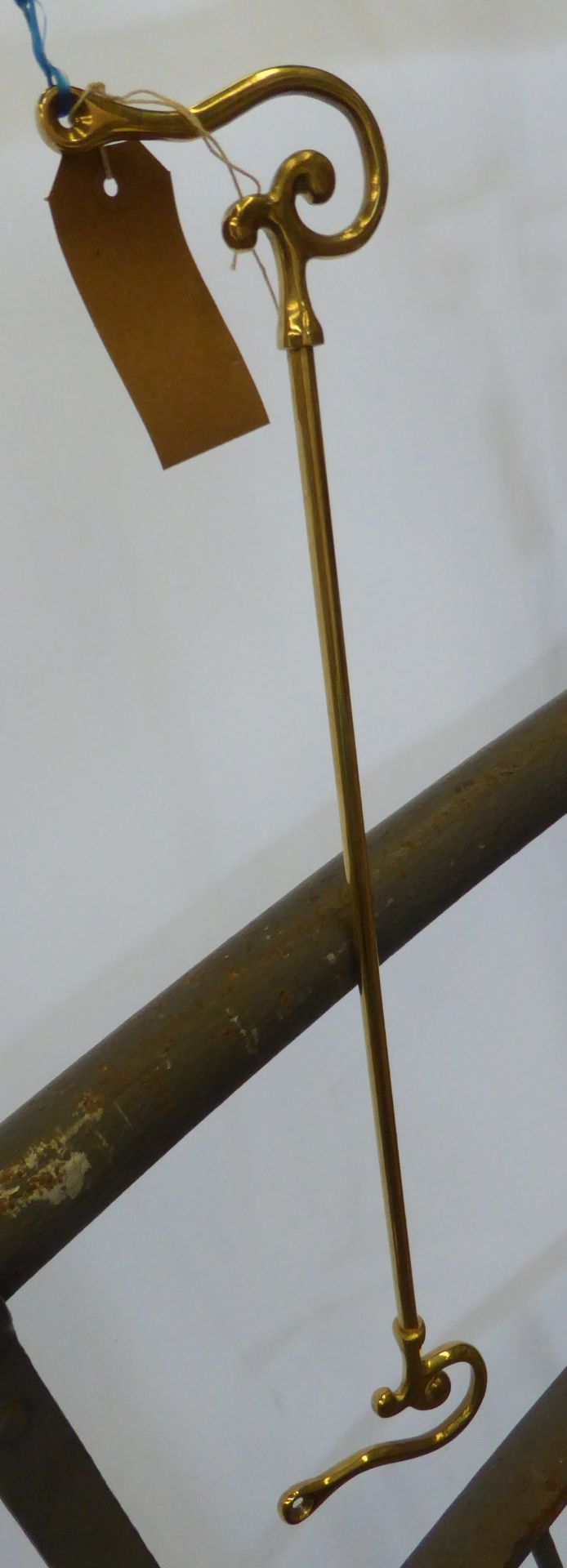 Brass rein rail - carries VAT