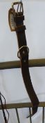 Leather tethering collar - carries VAT