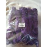 10 x new hay nets in purple