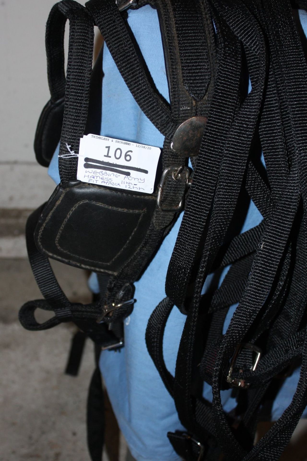 Set of webbing pony harness to suit 11 to 12hh. - Image 2 of 4
