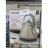 Salter Naturals Diamond Pyramid kettle.