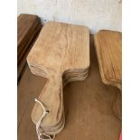 3 x serving boards, 50 x 22cms..