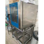 Alpen inox combi oven on mobile stand.