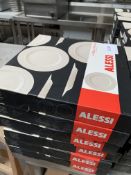 12 x Alessi dinner plates.