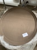 6 x large oval trays.