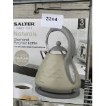 Salter Naturals Diamond Pyramid kettle.