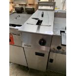 Lincat single tank LPG gas fryer.