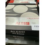 12 x Alessi dinner plates.
