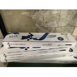 Set of 4 Le Cordon Bleu knives - bread, chef, utility and cooks.