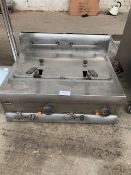 Lincat two basket gas fryer LPG.