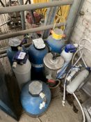 Large quantity of water softener.