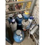 Large quantity of water softener.
