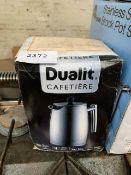 Dualit Cafetiere.