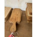 3 x serving boards, 45 x 14cms..