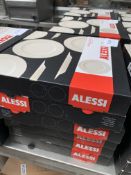 12 x Alessi dinner plates.