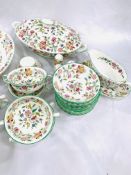 Minton "Haddon Hall" part dinner service.