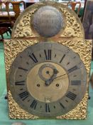 Edward East long case clock movement, circa 1680-1720
