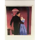 Framed and glazed Jack Vettriano, Altar of Memory, silkscreen limited edition 274/295.
