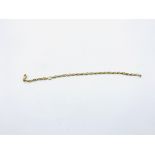 18ct yellow and white gold Ramshead link bracelet by Fulkro