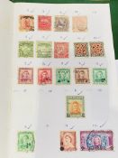 Box of club books, 46 in total of stamp world ranges.