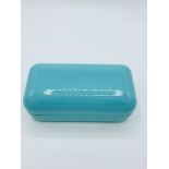 Tiffany & Co sunglasses case with lens cloth and certificate, new