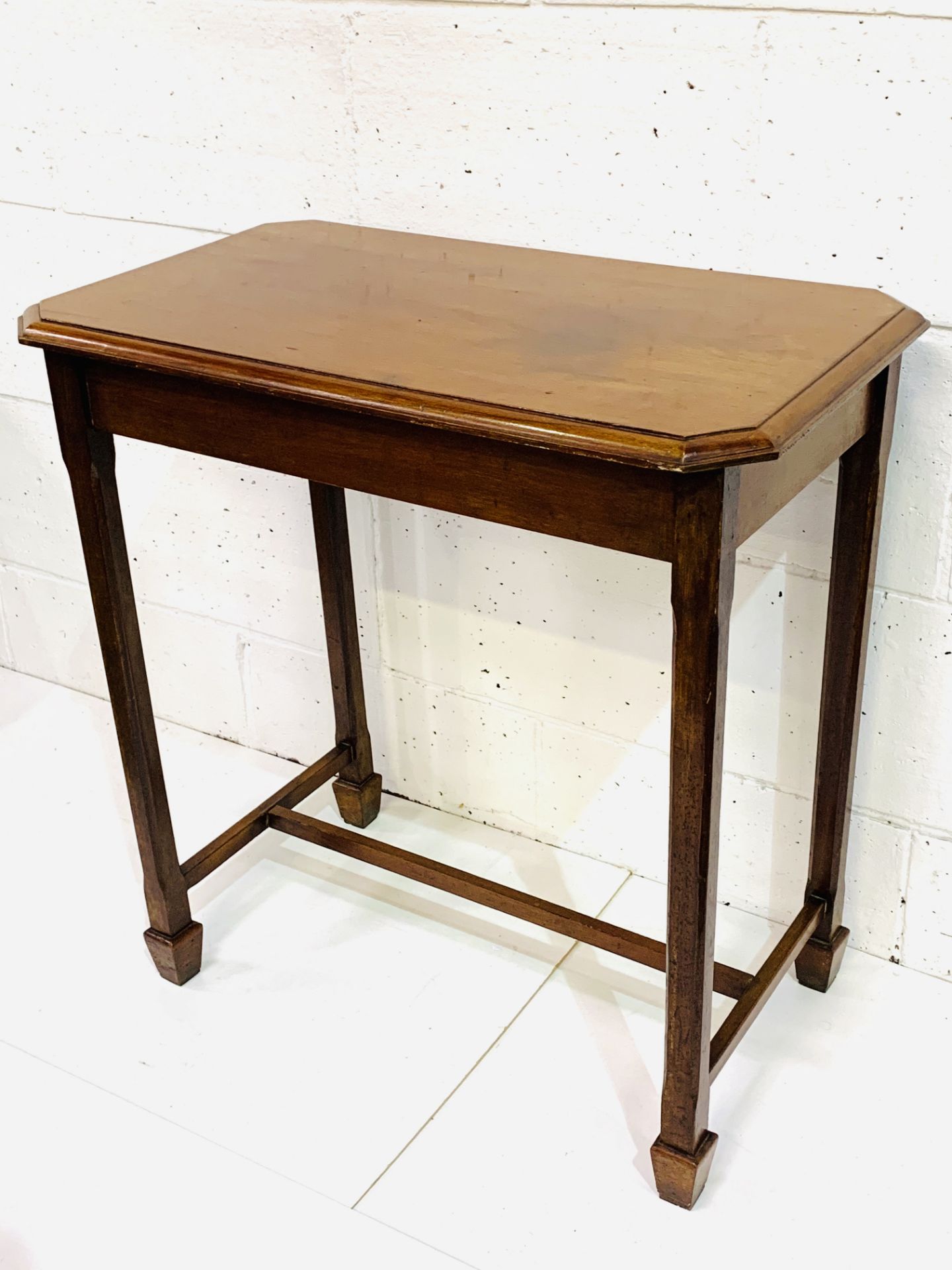 Mahogany side table. - Image 3 of 3