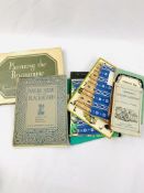 Box of 1930 to 1960's school books incl. two 1950's "PE in Primary School" and 1931 Nature Study