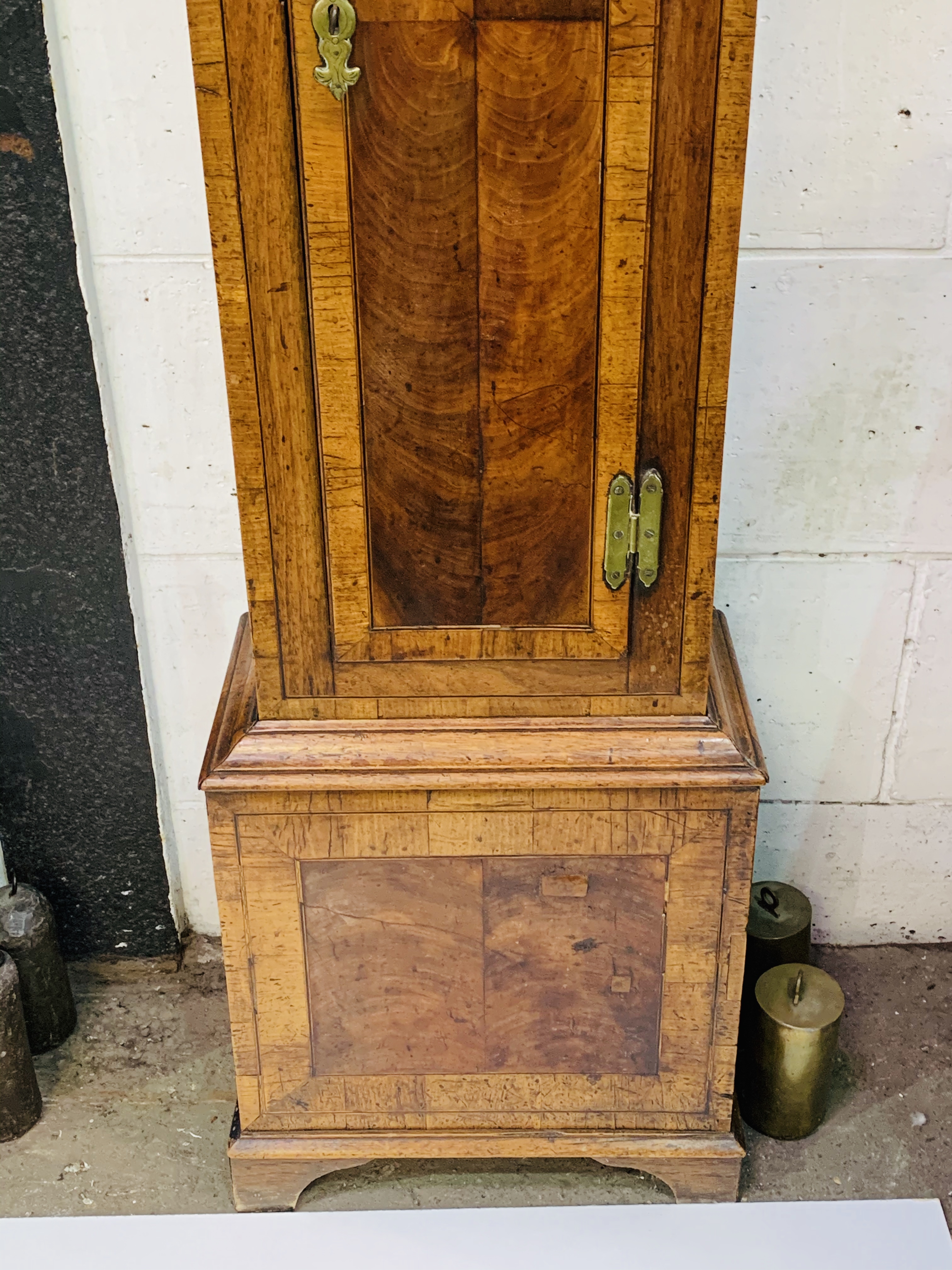 Walnut long case clock by Thomas Townson of Pennington, Cumbria, circa 1750. - Image 3 of 9