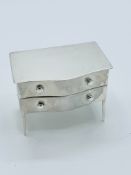 Beautiful sterling silver stamp holder