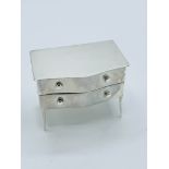 Beautiful sterling silver stamp holder