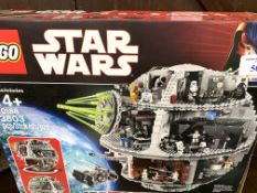 Star Wars Death Star in original box, complete. Model number 10188.