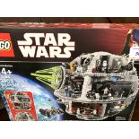 Star Wars Death Star in original box, complete. Model number 10188.