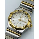 Omega Mini Constellation lady's wrist watch.