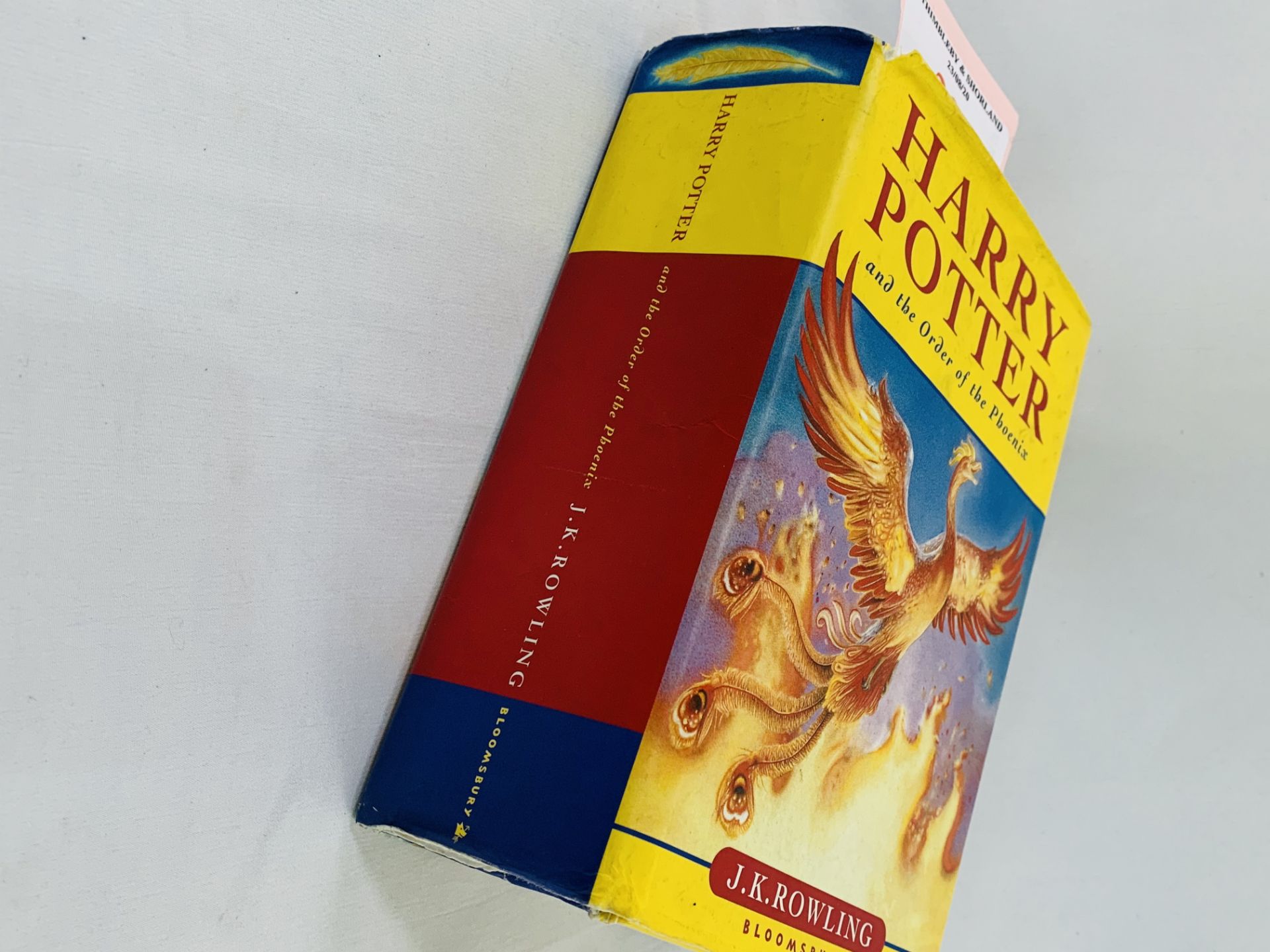 "Harry Potter and The Order of the Phoenix". 1st Edition - Image 2 of 2