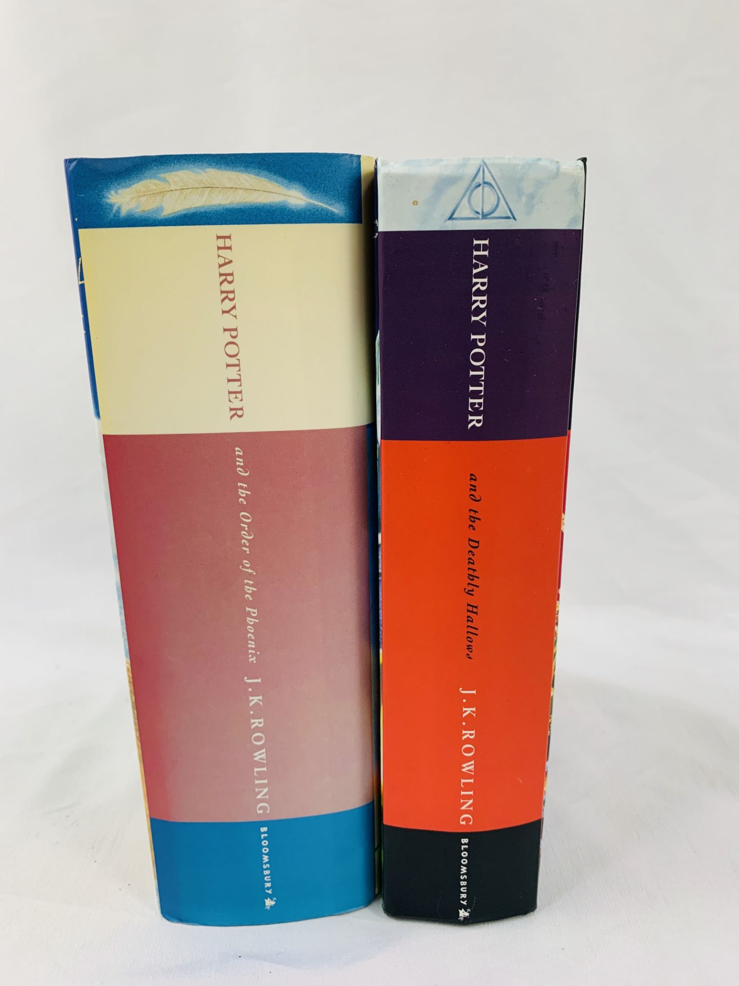 2 Harry Potter hard back first editions "The Order of the Phoenix" and "The Deathly Hallows". - Image 2 of 2