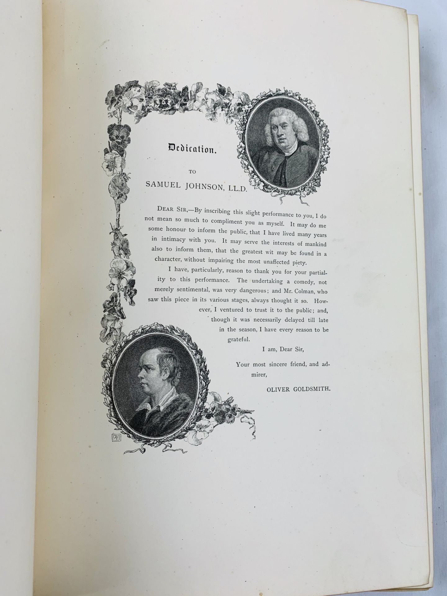 She Stoops to Conquer by Oliver Goldsmith, 1887. - Image 2 of 4