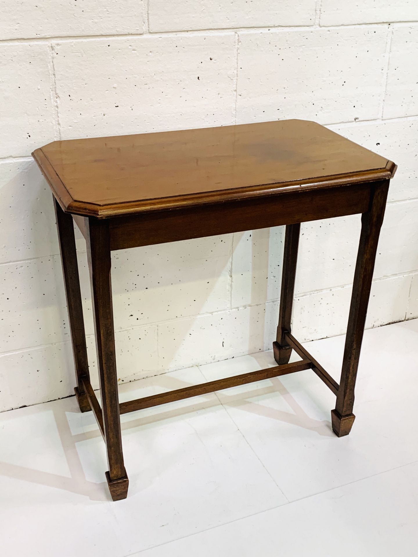 Mahogany side table. - Image 2 of 3