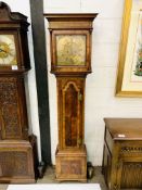 Walnut long case clock by Thomas Townson of Pennington, Cumbria, circa 1750.