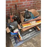 Pack of pipe insullation; towbar; Erbuer 900W irrigation pump.