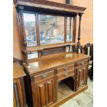 Edwardian mirrored sideboard