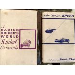 Bag of books on Motor Racing, some from the 1960s