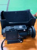 Sankyo ES-44XL/25XL super 8 video camera with carry case.;