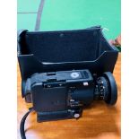 Sankyo ES-44XL/25XL super 8 video camera with carry case.;