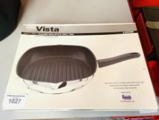 Vista non-stick grill pan, new in box.