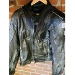 Frank Thomas Xtreme Sport Kevlar leather mortorcyle jacket together with an Oxford Motorcycle jacket