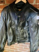 Frank Thomas Xtreme Sport Kevlar leather mortorcyle jacket together with an Oxford Motorcycle jacket