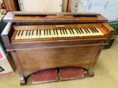 French harmonium by Alexandre Pere et Fis, imported by Metzler & Co.